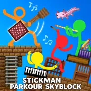 Stickman Parkour Skyblock